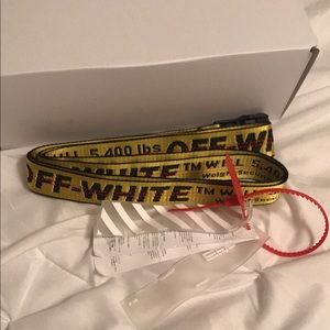 Off-White industrial fashion belt